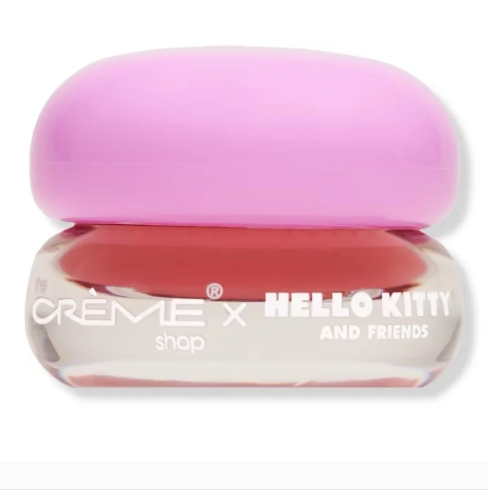 The Creme Shop × Hello Kitty Lip Gloss Jelly Tinted Peptide Apricot Sanrio NEW
